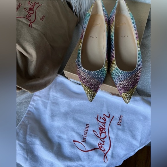 christian louboutin women shoes size 39.5 /US9.5 Brand New With Box - Picture 2 of 4